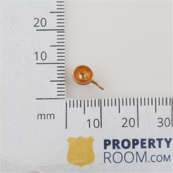14kt Gold Cup Charm Pendant