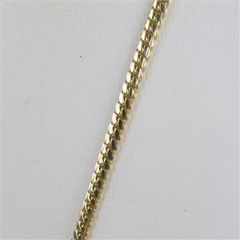 14kt Gold Curb Chain Necklace