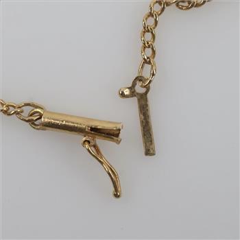 14kt Gold Curb Chain Necklace