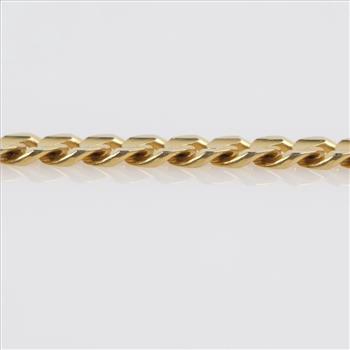 14kt Gold Curb Link Necklace