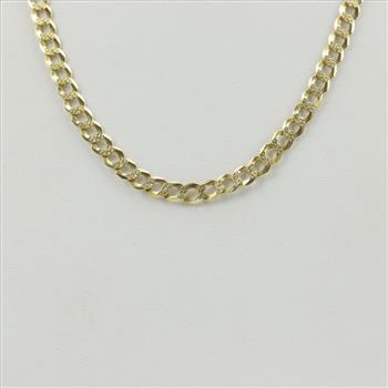 14kt Gold Curb Necklace