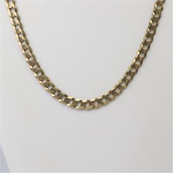 14kt Gold Curb Necklace