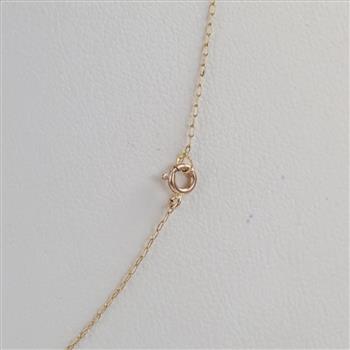 14kt Gold Dainty Anchor Chain Necklace