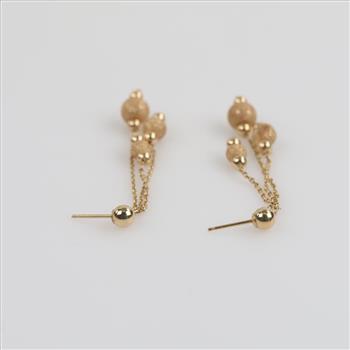 14kt Gold Dangle Earrings