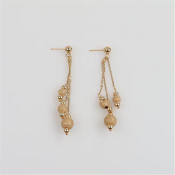 14kt Gold Dangle Earrings