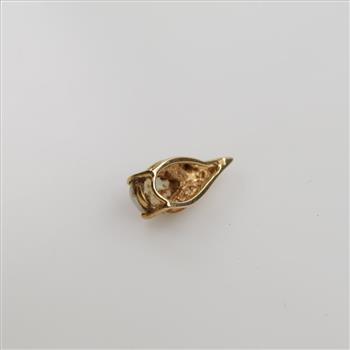 14kt Gold Diamond Accent Opal Ring
