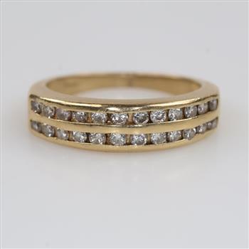 14kt Gold Diamond Accent Ring