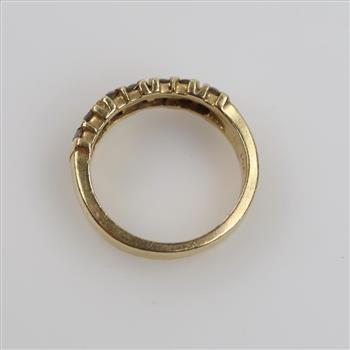 14kt Gold Diamond Band