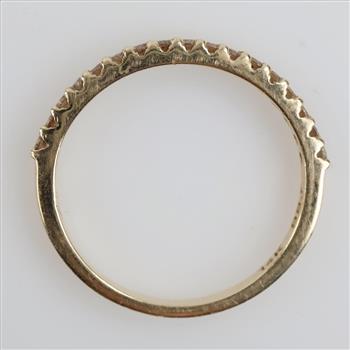 14kt Gold Diamond Band