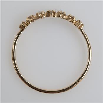 14kt Gold Diamond Band