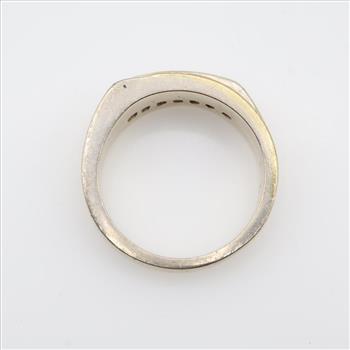 14kt Gold Diamond Band