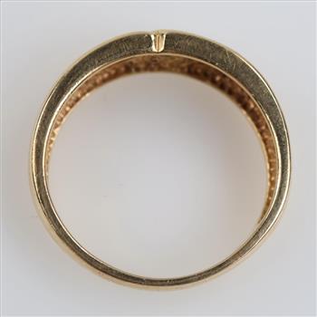 14kt Gold Diamond Band