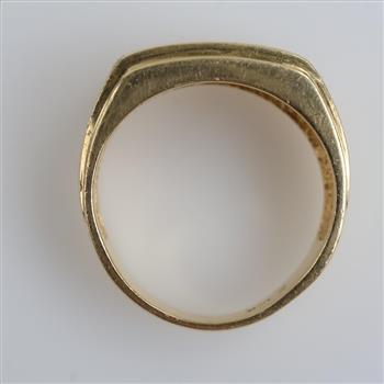 14kt Gold Diamond Band