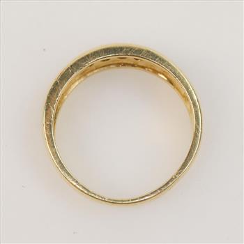14kt Gold Diamond Band