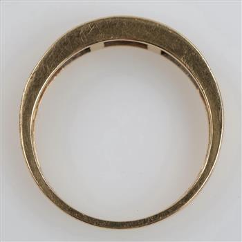 14kt Gold Diamond Band