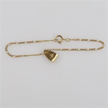 14kt Gold Diamond Bracelet