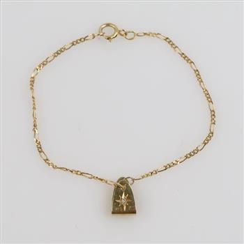 14kt Gold Diamond Bracelet
