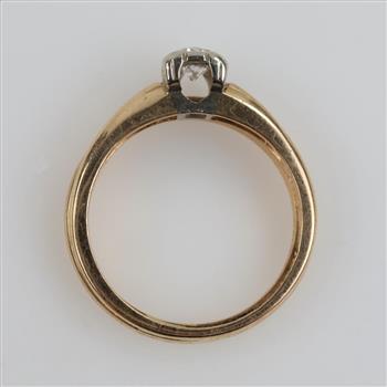 14kt Gold Diamond Bridal Set