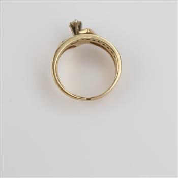 14kt Gold Diamond Bridal Set