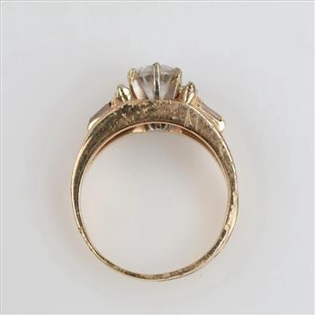 14kt Gold Diamond Bridal Set