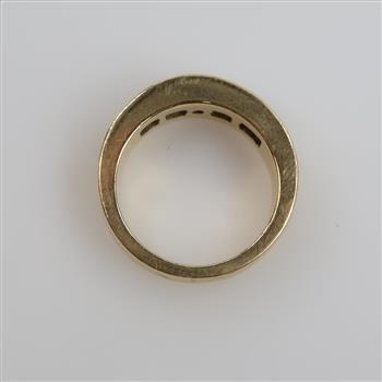14kt Gold Diamond Channel Set Wedding Band