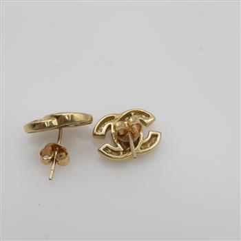 14kt Gold Diamond Earrings