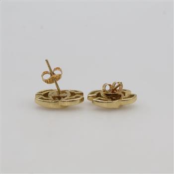 14kt Gold Diamond Earrings