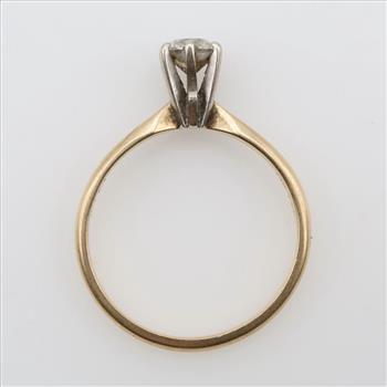 14kt Gold Diamond Engagement Ring