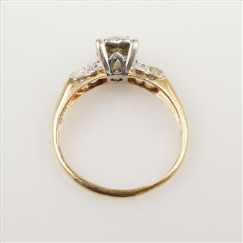 14kt Gold Diamond Engagement Ring
