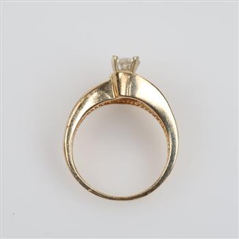 14kt Gold Diamond Engagment Ring