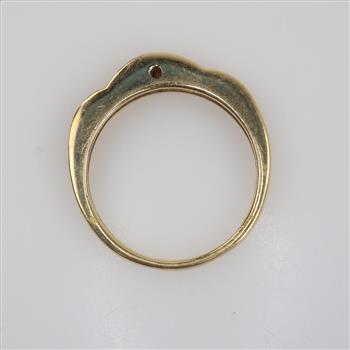 14kt Gold Diamond Enhancer Band