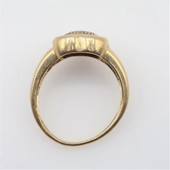 14kt Gold Diamond Heart Ring