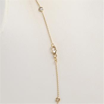 14kt Gold Diamond Necklace
