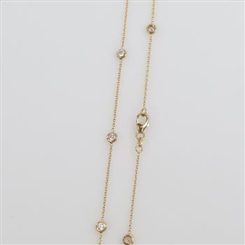 14kt Gold Diamond Necklace