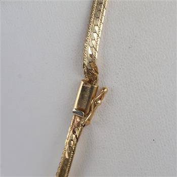 14kt Gold Diamond Necklace
