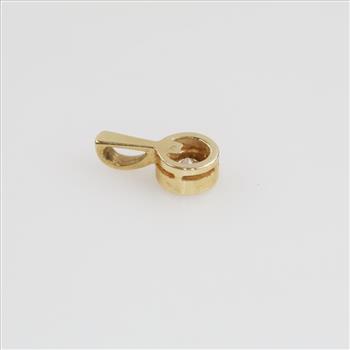 14kt Gold Diamond Pendant