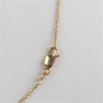 14kt Gold Diamond Pendant Necklace