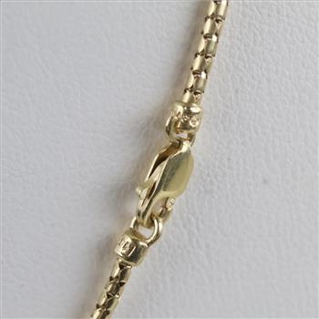 14kt Gold Diamond Pendant Necklace