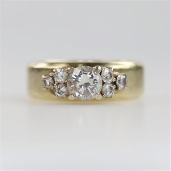 14kt Gold Diamond Ring