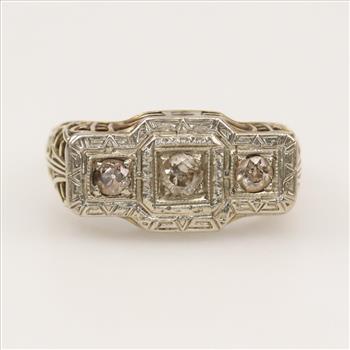 14kt Gold Diamond Ring