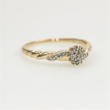 14kt Gold Diamond Ring