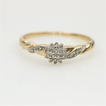 14kt Gold Diamond Ring