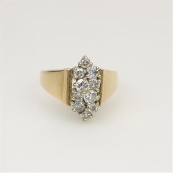 14kt Gold Diamond Ring