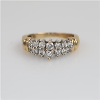 14kt Gold Diamond Ring