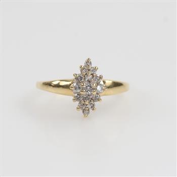 14kt Gold Diamond Ring