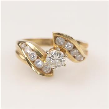 14kt Gold Diamond Ring