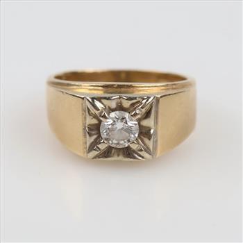 14kt Gold Diamond Ring