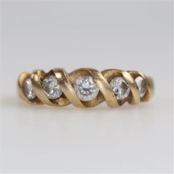 14kt Gold Diamond Ring