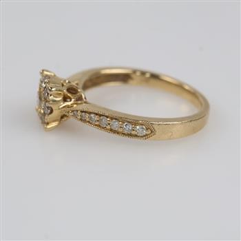 14kt Gold Diamond Ring