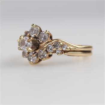 14kt Gold Diamond Ring